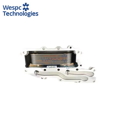 Good price WESPC Oil Cooler Assy 2486A023 For Perkins 1104D-E44T 1104D-E44TA Engine Spare Parts online