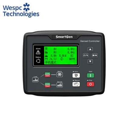 Good price WESPC Original Smartgen HGM6120LT Auto Start Generator Control Panel Module online