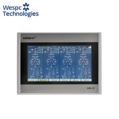 Buen precio WESPC Original HMI-07 Generator Monitoring Controller Remote Genset Control en línea