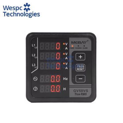 Good price WESPC Original GV58VS Engine Digital Multi-functional Meter Generator Parts online